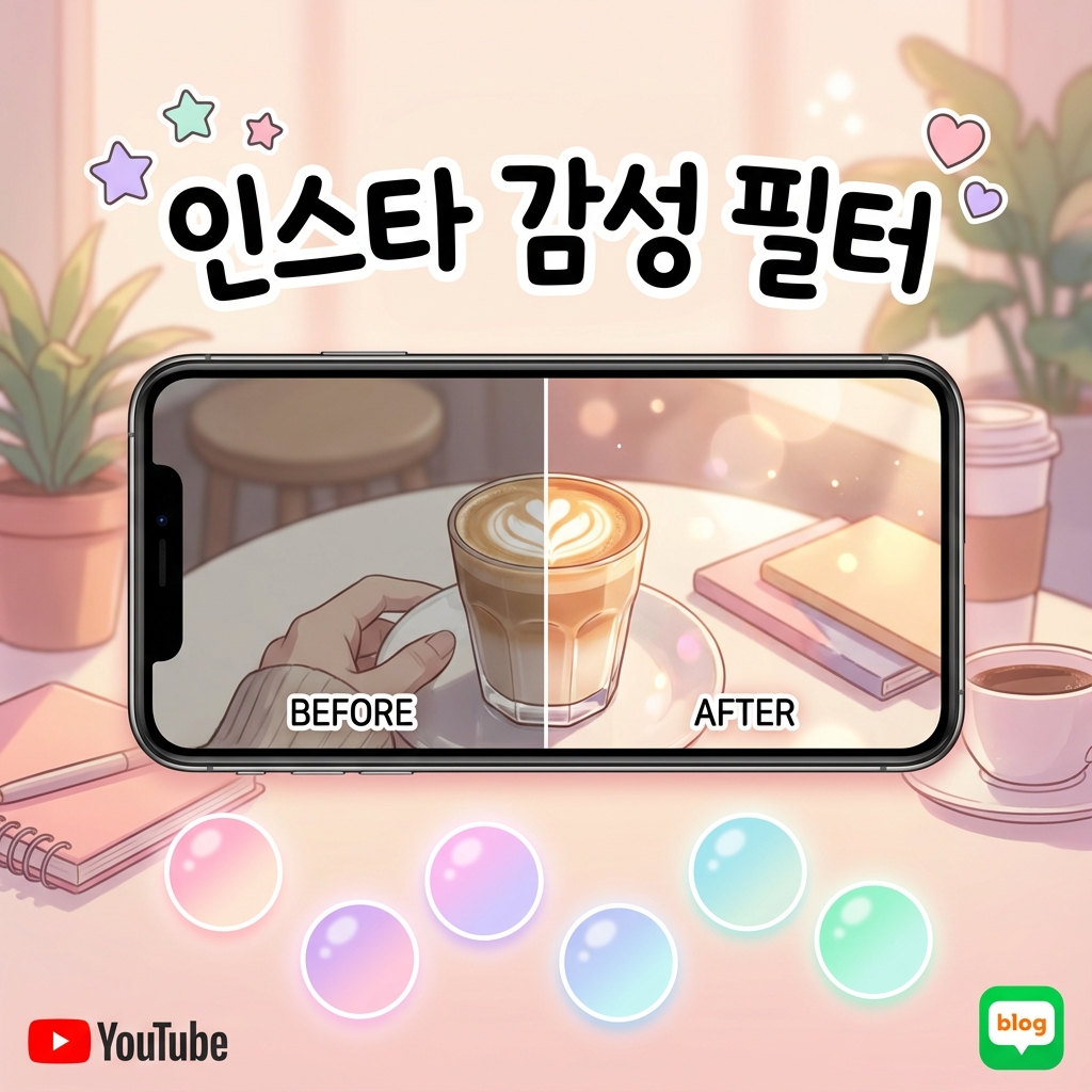 🎨 인스타그램 보정 어플 추천 & 감성 필터 레시피 (라이트룸, VSCO)