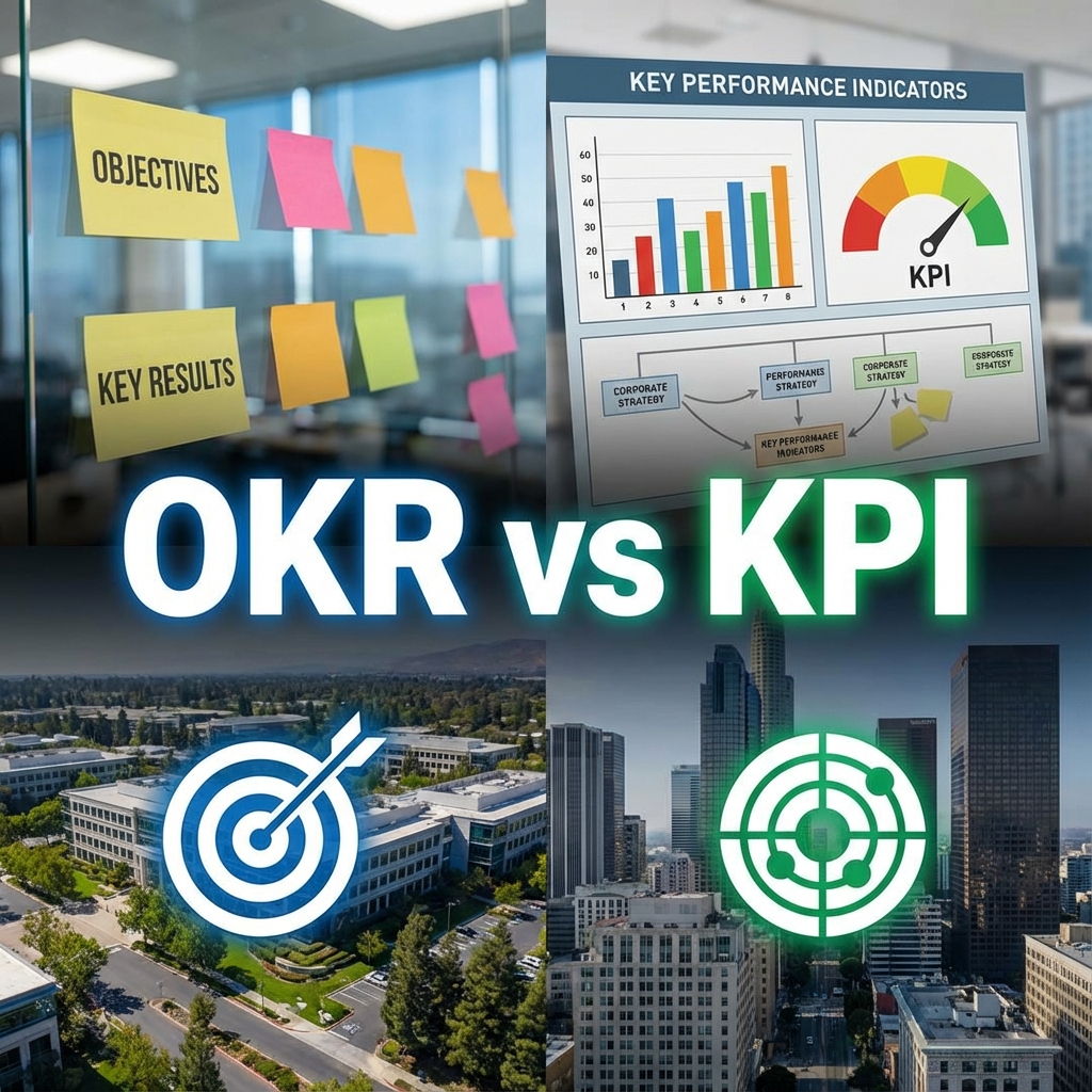 🚀 OKR vs KPI: 구글과 실리콘밸리가 일하는 방식 (가슴 뛰는 목표 설정의 비밀)