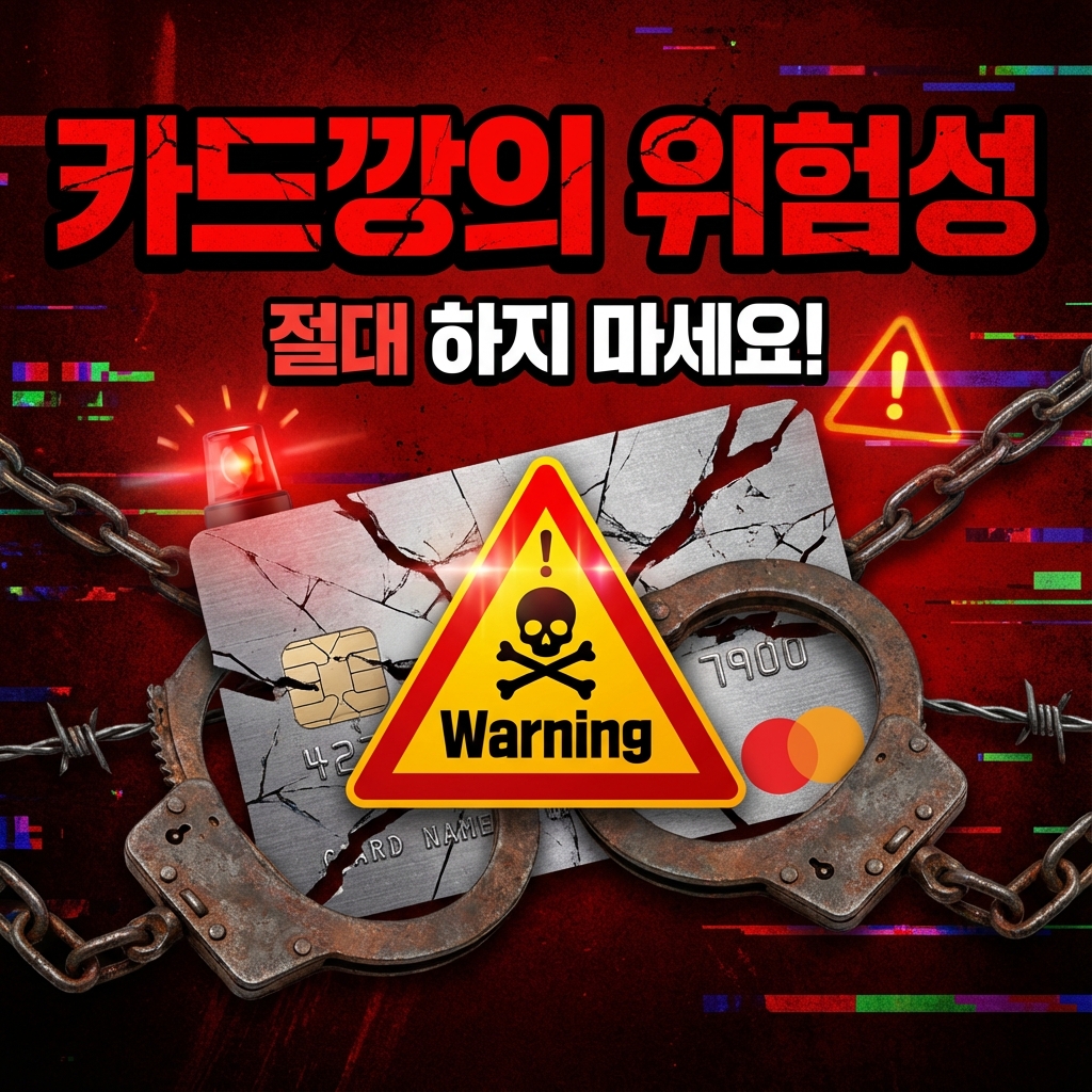 💳 신용카드 현금화(카드깡)의 3가지 유형과 치명적 위험성