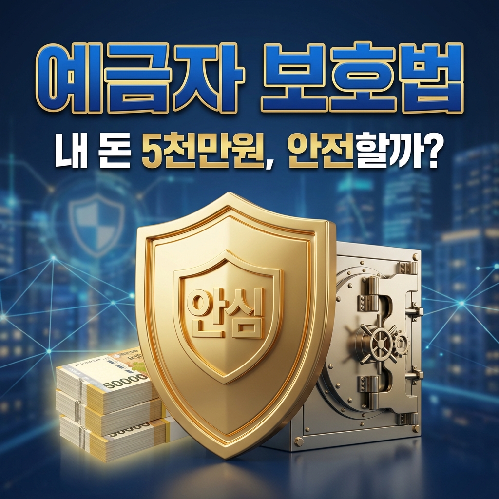 🛡️ 예금자 보호법: 내 돈 5천만 원은 정말 안전할까?