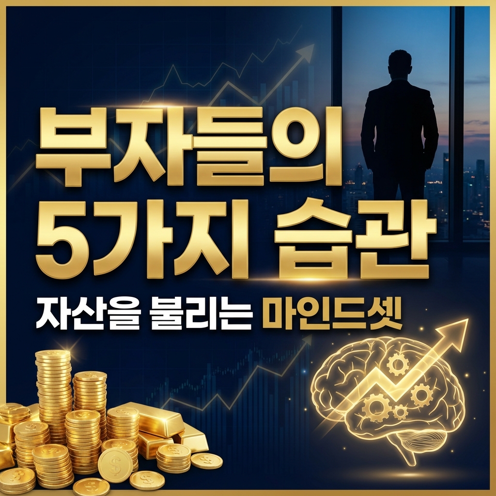 💎 부자들의 습관: 자산을 불리는 5가지 마인드셋 (Wealth Mindset)